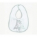 Bambino Casa - Лигавник с бродерия Paris mint  1